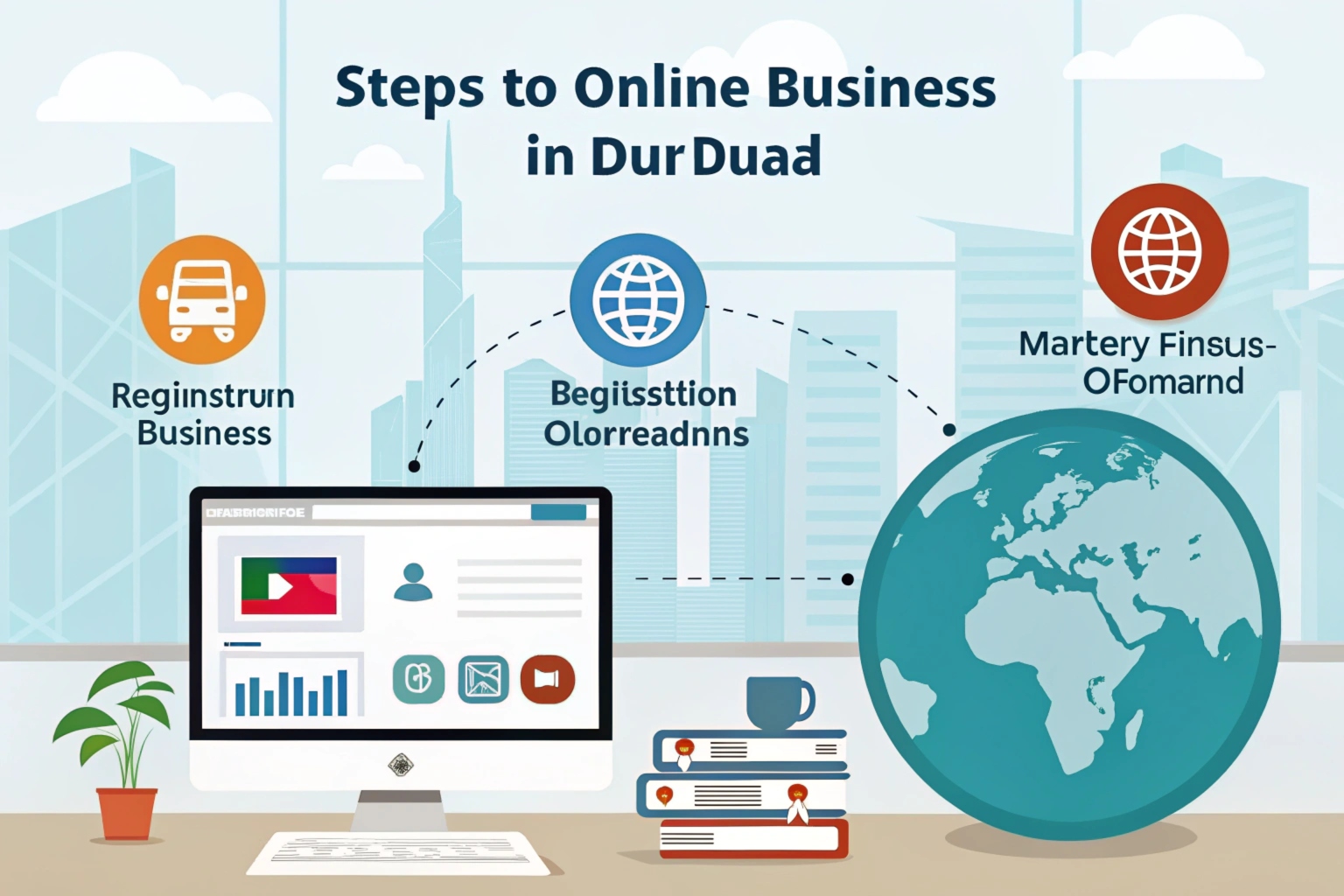Cómo Crear una Empresa Online en Dubái desde el Extranjero