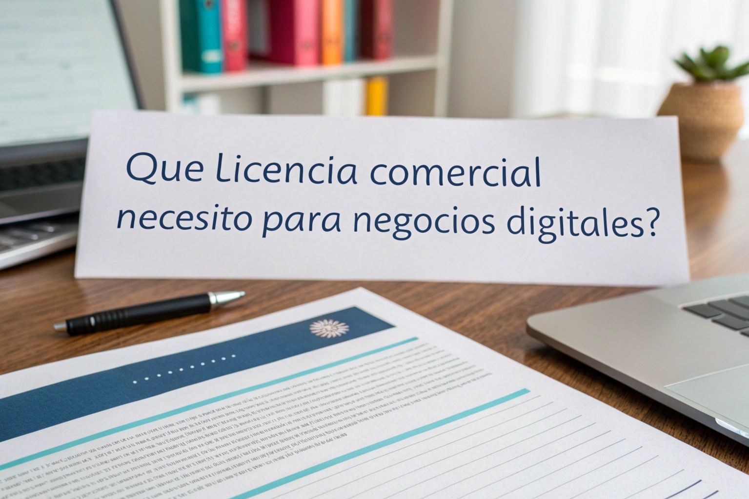 ¿Qué Licencia Comercial Necesito para Negocios Digitales