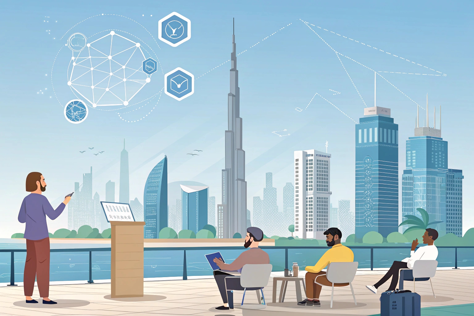 ¿Cómo Participar en Eventos de Blockchain en Dubái