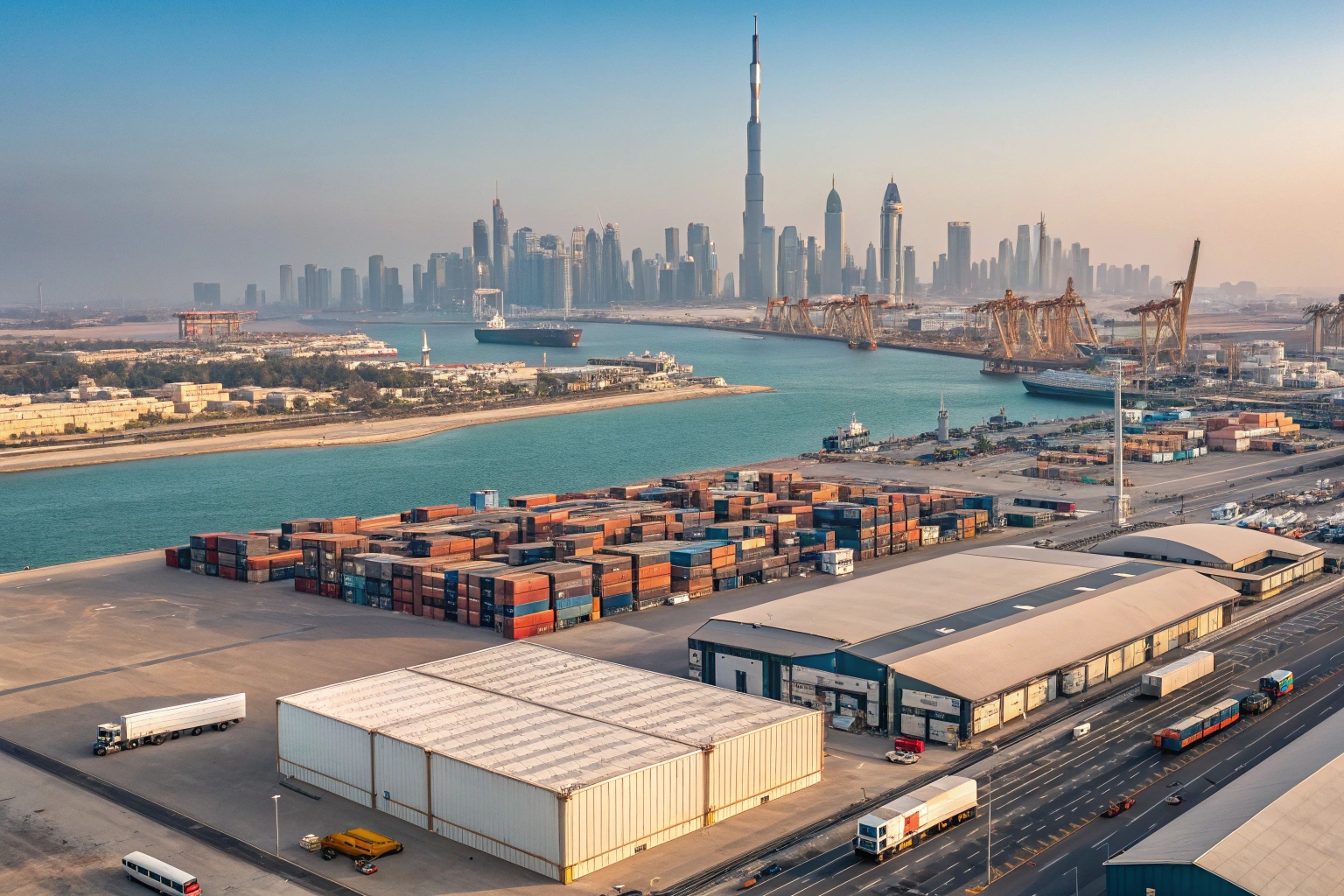 ¿Cómo funciona el sector de importación y exportación en Dubái