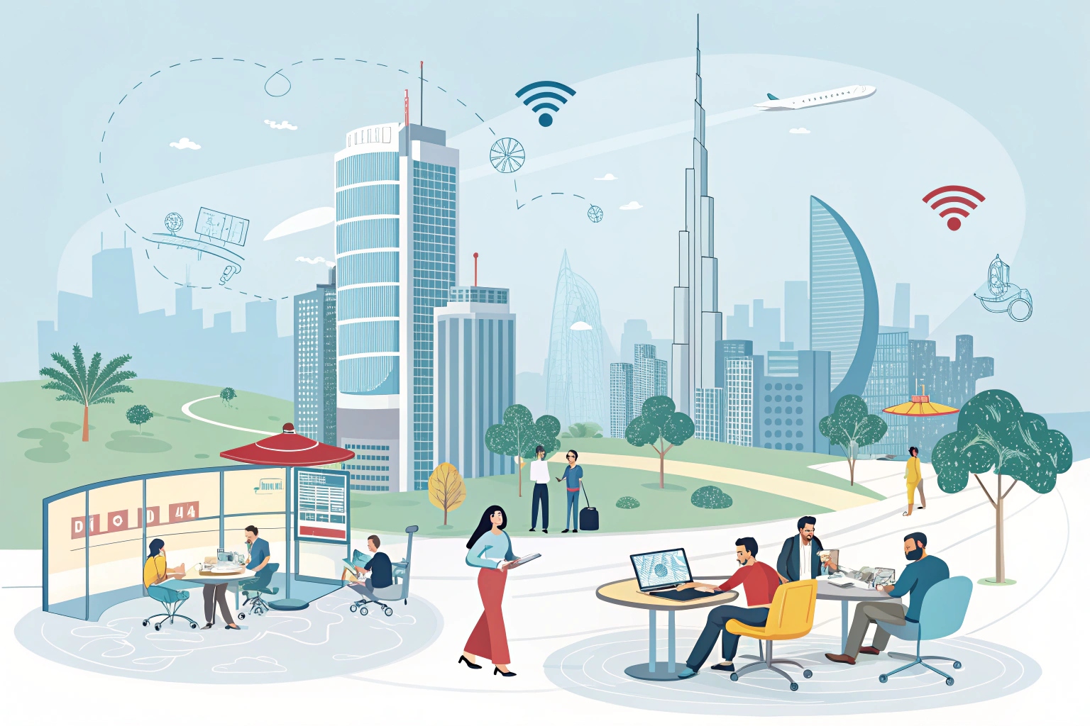 ¿Qué zonas francas como Dubai Internet City son ideales para negocios digitales