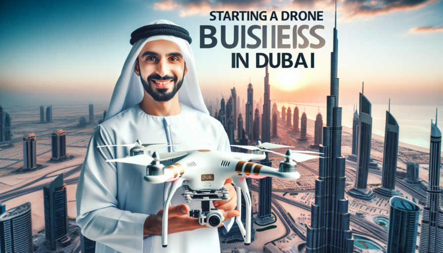 ¿Cómo iniciar un negocio de drones en Dubái?