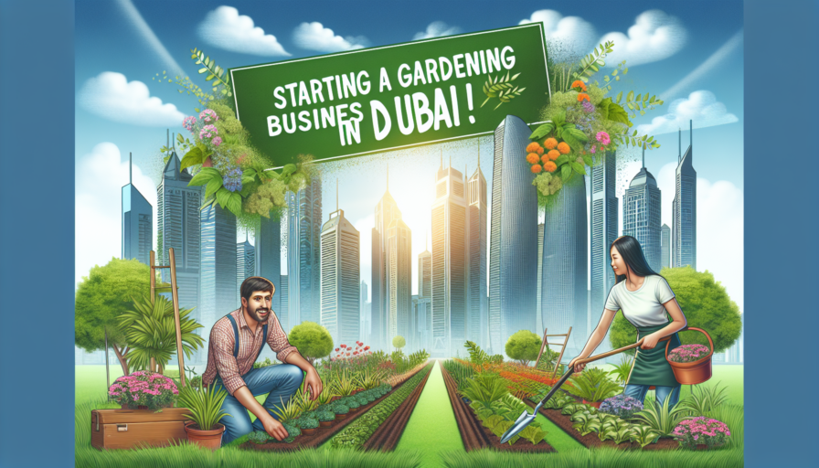 ¿Cómo iniciar un negocio de jardinería en Dubái?