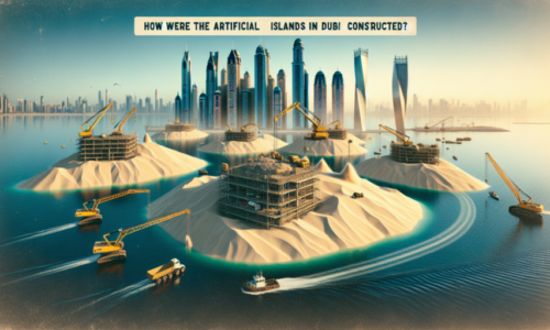 ¿Cómo se construyeron las islas artificiales de Dubái?