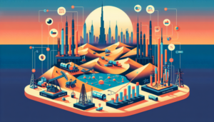 ¿Cuál es el porcentaje de ganancias del petróleo en Dubái?