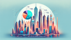 ¿Cuál es el porcentaje de ganancias del turismo en Dubái?
