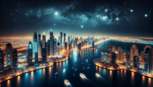 ¿Cuáles son las mejores vistas de Dubái por la noche?