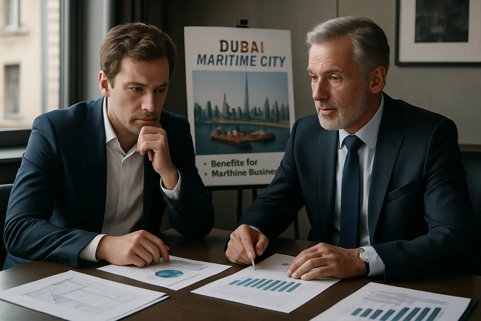 Dubai Maritime City DMC Beneficios para Negocios Marítimos